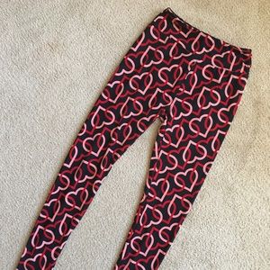 Lularoe Heart Leggings
